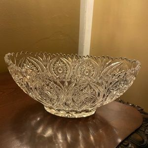 Nachtmann Bleikristall 24% Oval Candy Dish